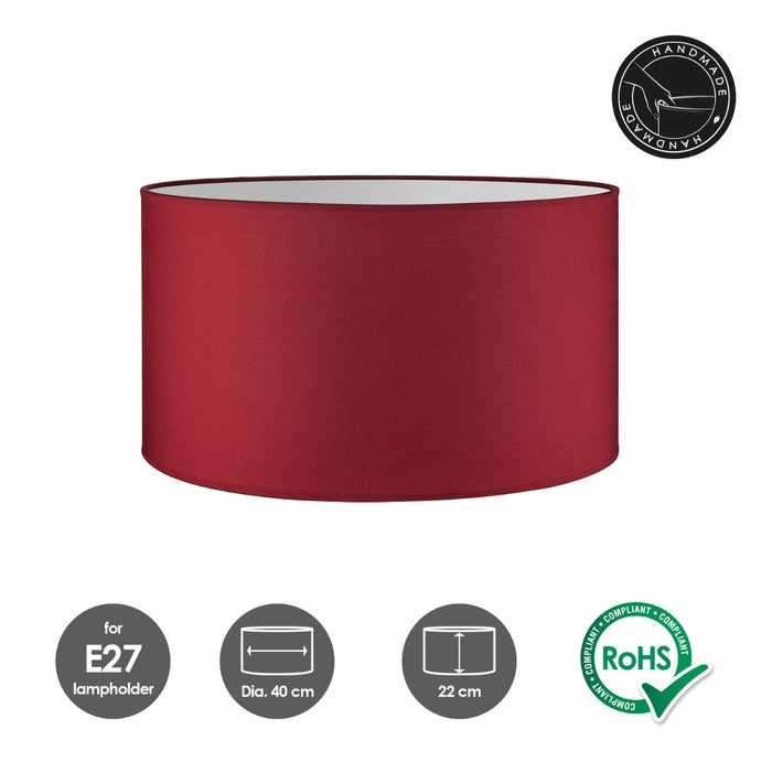 Home Sweet Home Lampenkap Bling rood - B:40xD:40xH:22cm