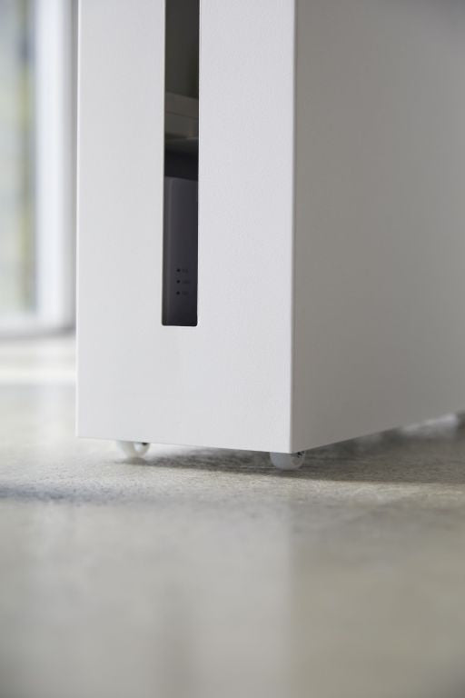 Yamazaki Kabelbox met Wielen - Tower - Wit