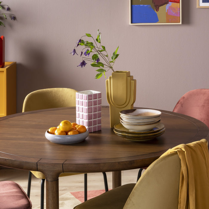 HKliving Bold & Basic Diep Bord Ø 22 cm - Set van 2