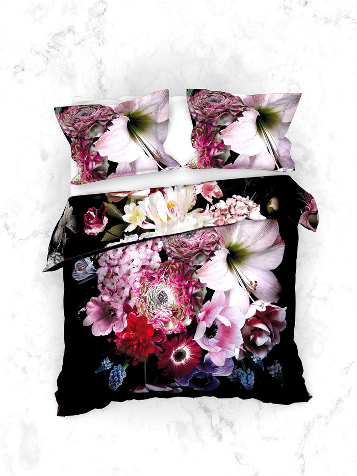 Heckett Lane Dekbedovertrek Katoen Satijn Eris - multi