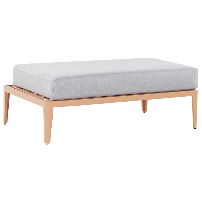 Beliani - RIMA III - Loungeset voor 6 - Grijs - Polyester