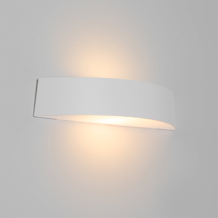 QAZQA Moderne buiten wandlamp wit IP44 - Caz
