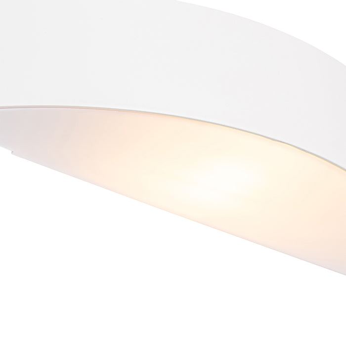 QAZQA Moderne buiten wandlamp wit IP44 - Caz