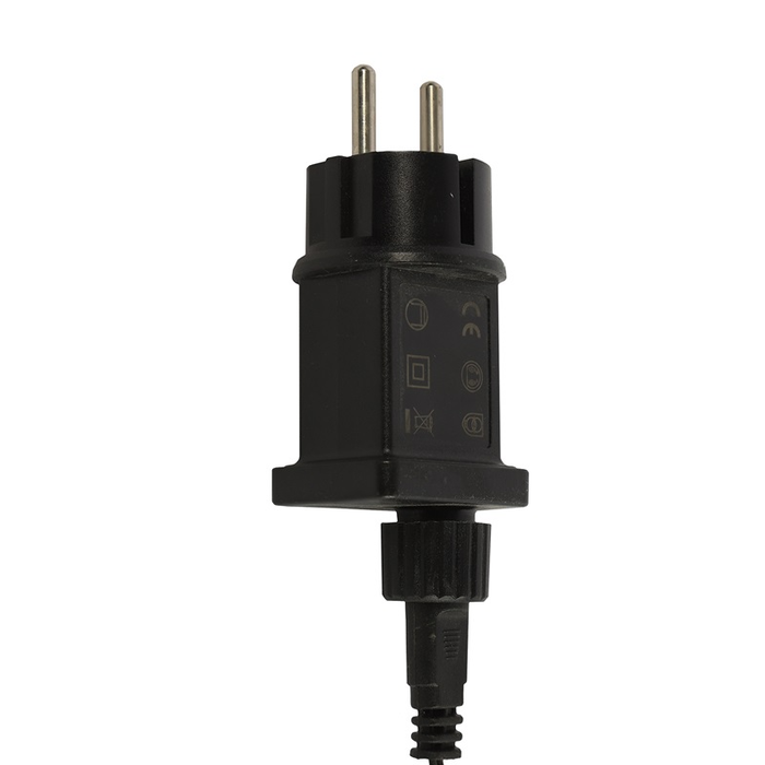 Kerstboom LED Fausto L zwart-L50B50H180CM