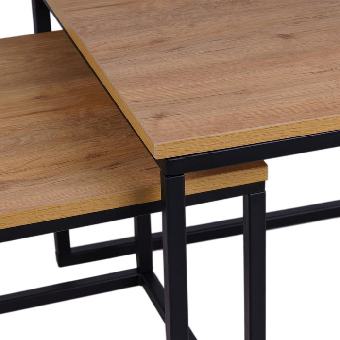 Vierkante salontafel set Kiev XL 60 cm