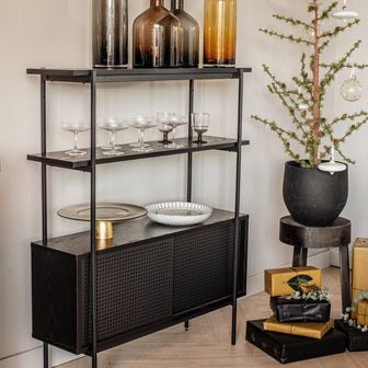 Salt & Pepper Glint Taartplateau Ø 33 cm