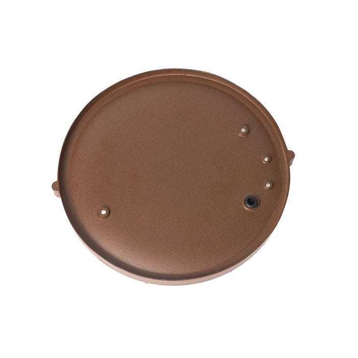 QAZQA Industriële buitenwandlamp roestbruin IP44 - Hanneke