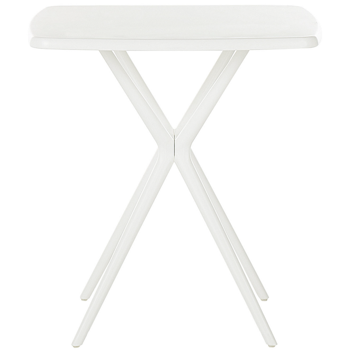 Beliani-SERSALE|VIESTE-Bistroset voor 4 -Wit-Synthetisch materiaal