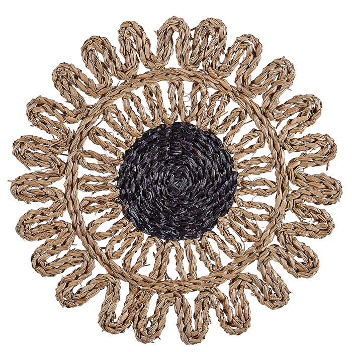 Beliani - PINTANO - Wanddecoratie - Naturel - Zeewier