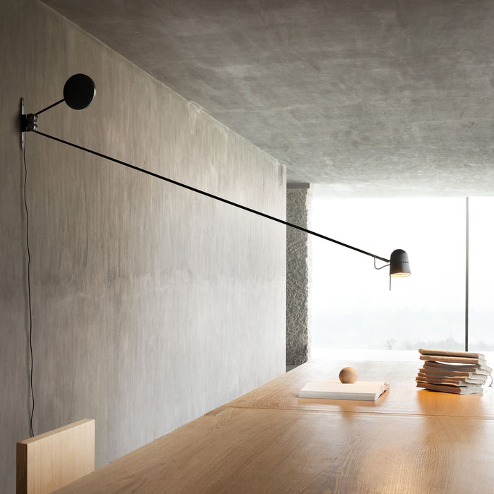 Luceplan Counterbalance wandlamp LED 199x76,2 rood