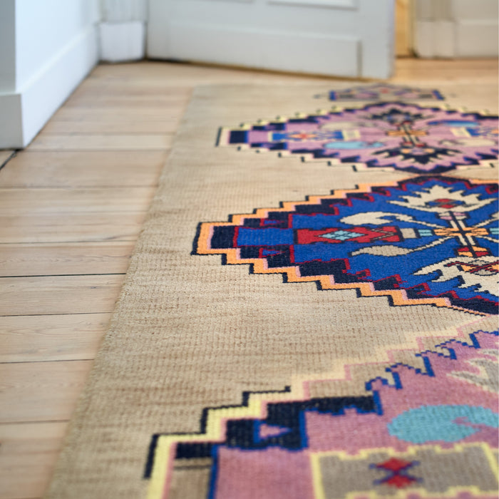 HKliving Hand Knotted Oriental Vloerkleed 90 x 265 cm