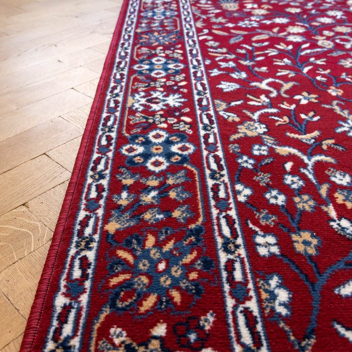 Interieur05 Vintage Vloerkleed Nazly Rood|Blauw - 160 x 230 cm