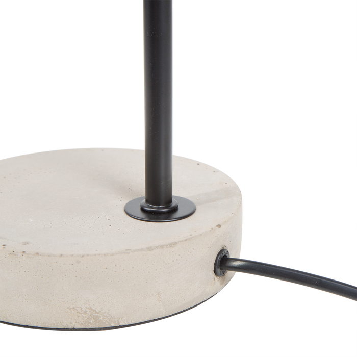 Beliani - MUNDAKA - Bureaulamp - Zwart - Metaal