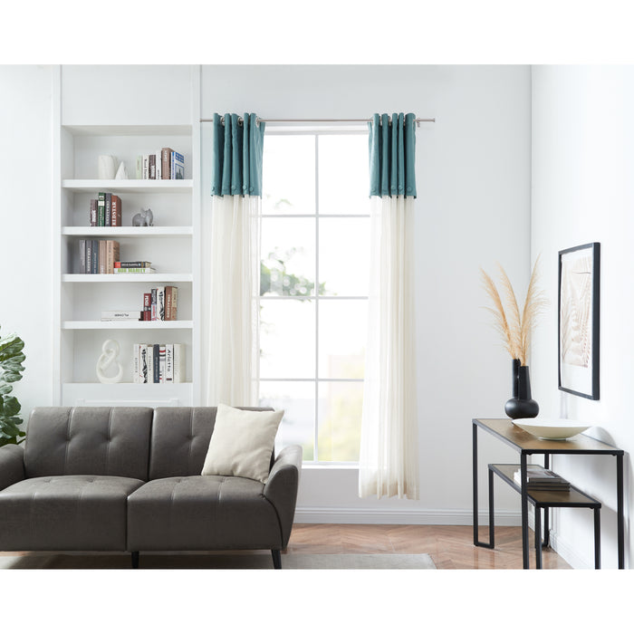 ACAZA Gordijnroede Zilver