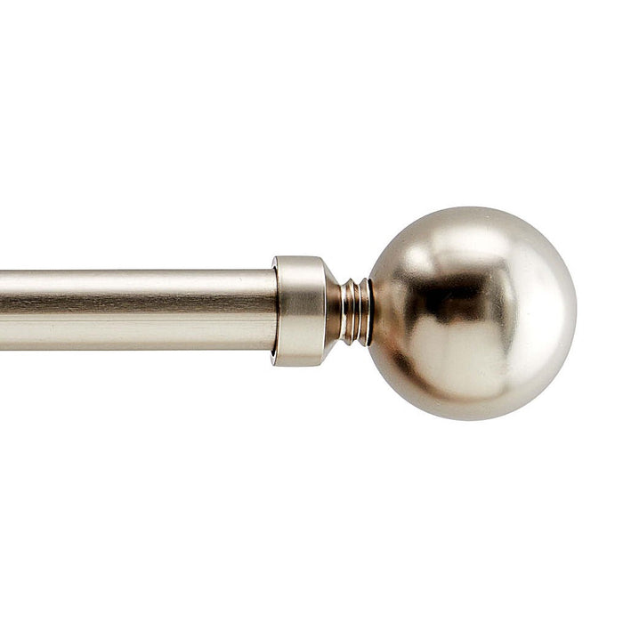 ACAZA Gordijnroede Zilver