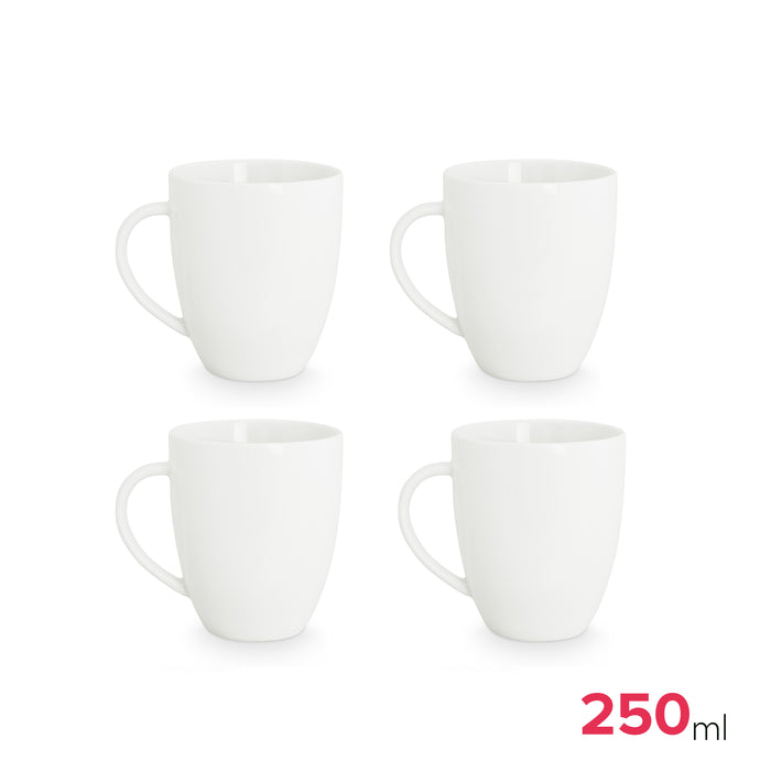 vtwonen Serviesset - Wit - Porselein - 24-delig