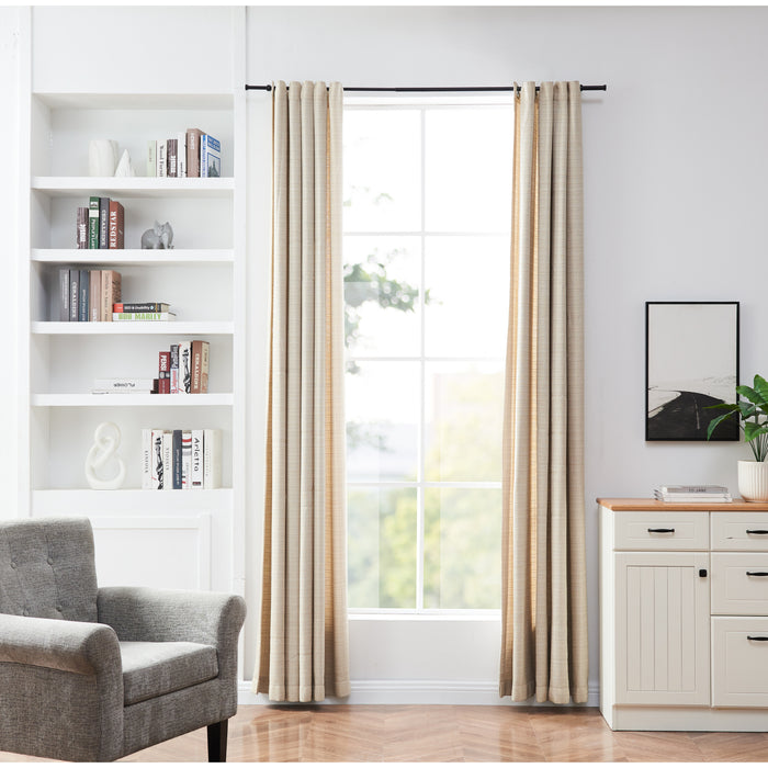 ACAZA Gordijnroede Zwart