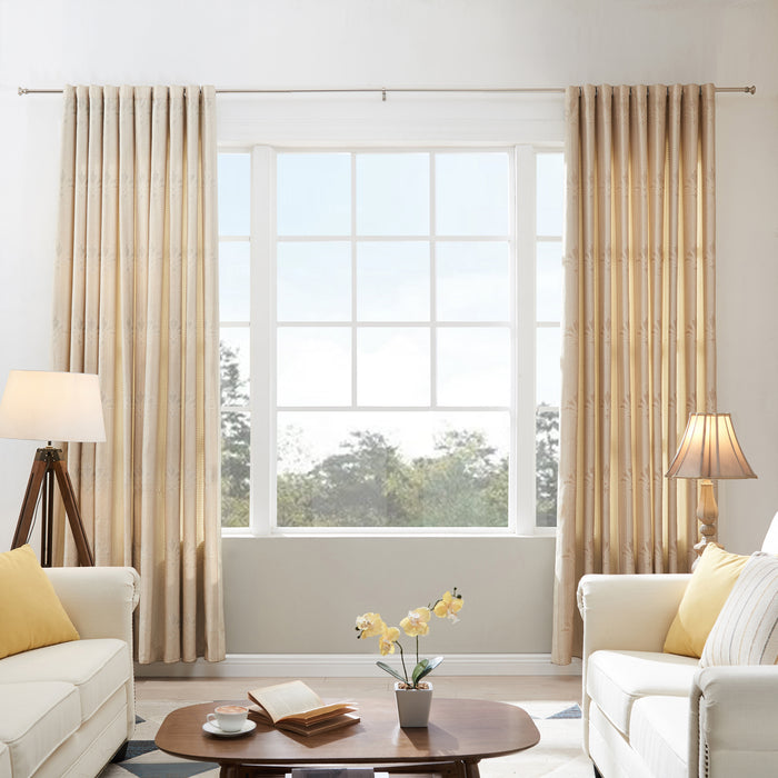 ACAZA Gordijnroede Zilvergrijs