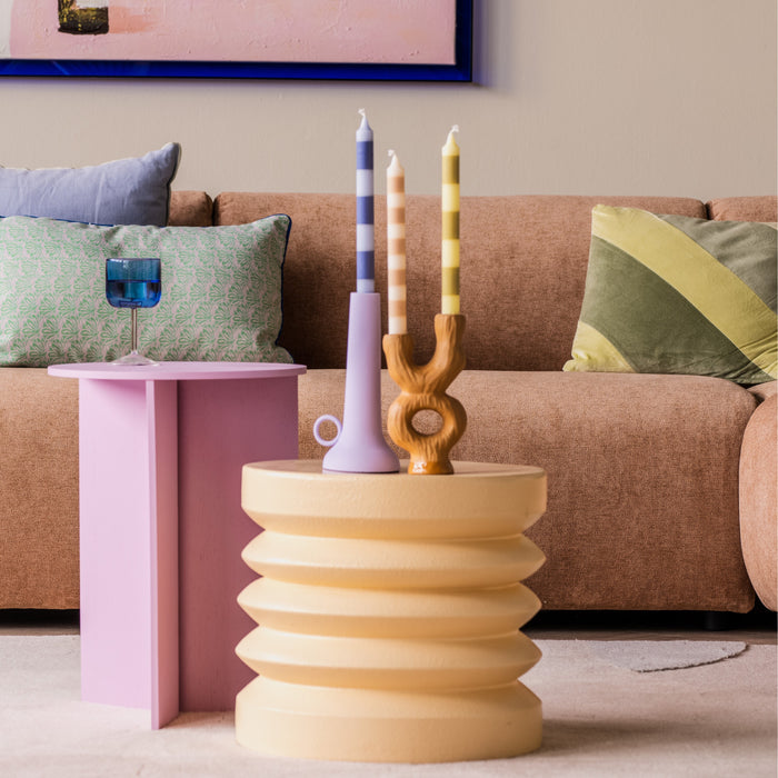 POLSPOTTEN Spartan Kandelaar S - Lilac