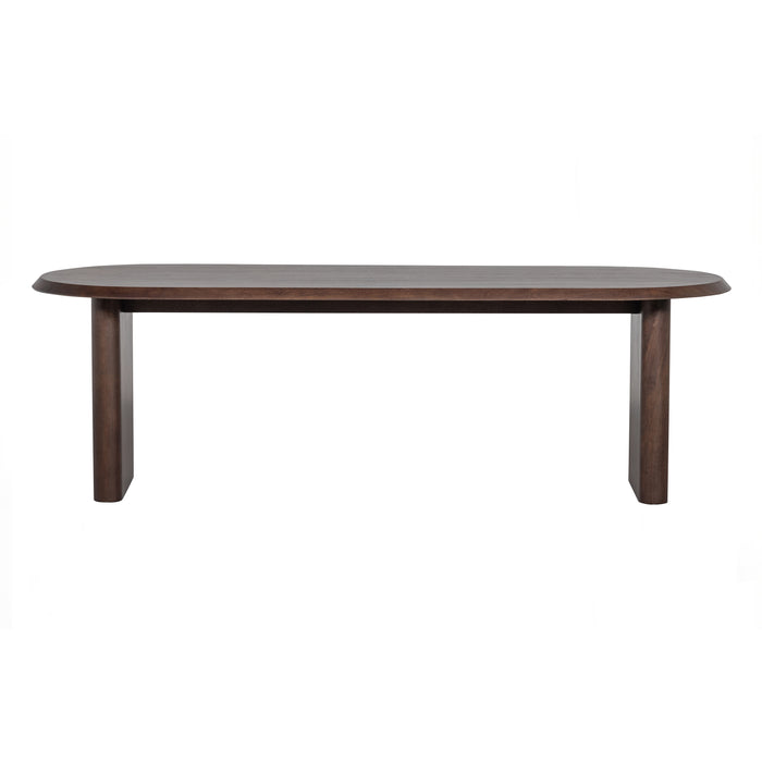 vtwonen Ellips Eettafel - 240 x 90 cm - Walnoot