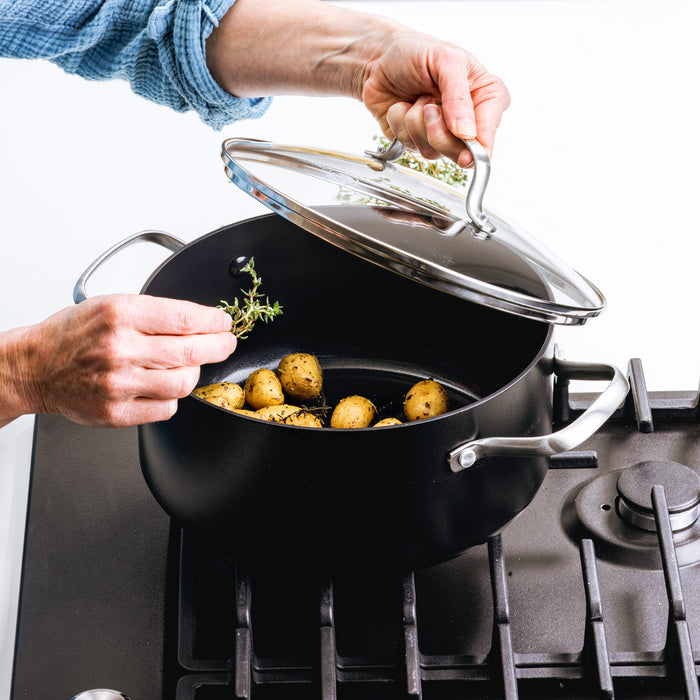 GreenPan Copenhagen kookpot met deksel 20cm|3.1L|3.3Qt