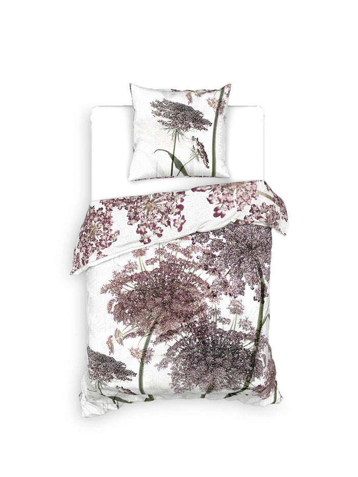 Heckett Lane Dekbedovertrek Katoen Satijn Adel - ivoor