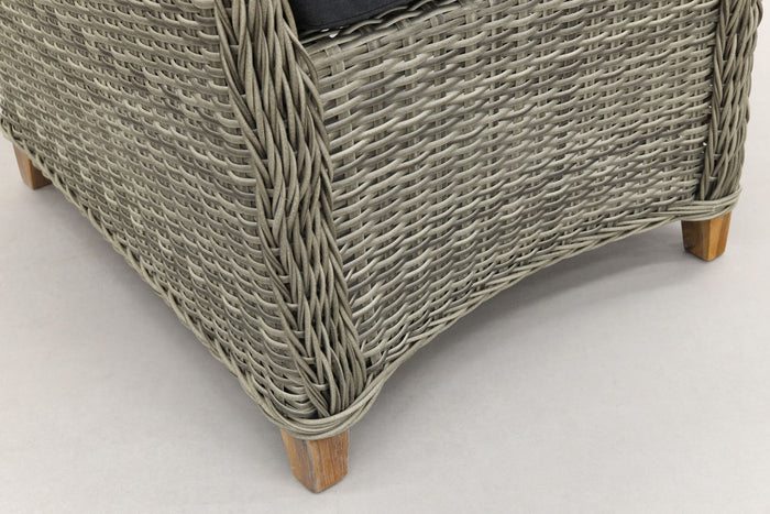 VDG Torino Paloma Grijs|Rome grey 100 cm. - tuinset 5-delig