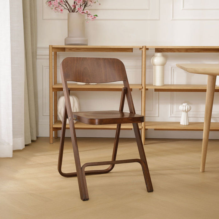 Fameg Flip Houten Klapstoel Walnoot