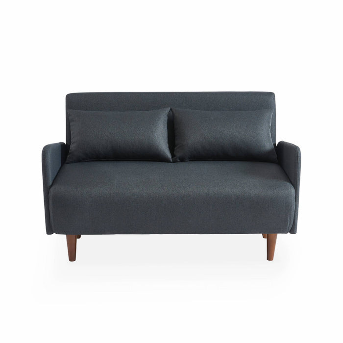 sweeek - Tweezits slaapbank met houten poten