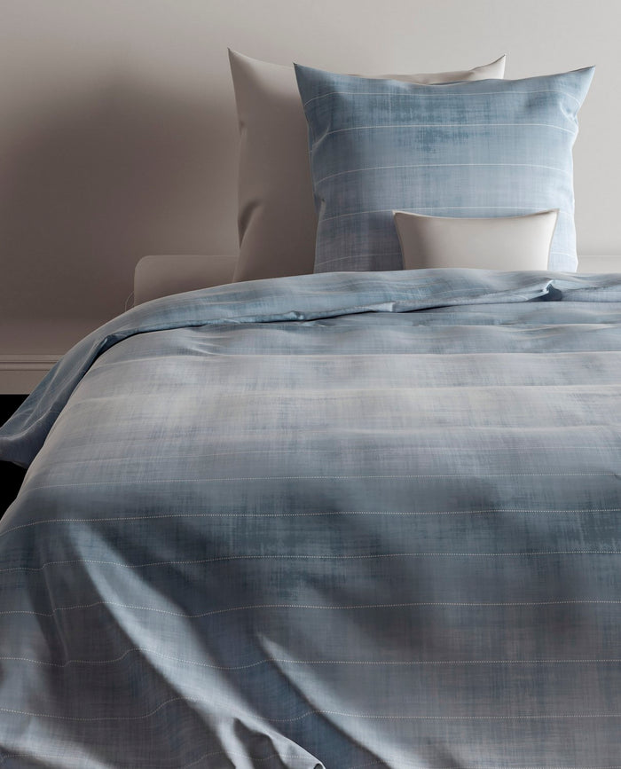 Zo Home Dekbedovertrek Flanel Eres - blauw