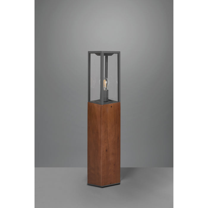 Trio Leuchten Garonne Paal 1X E27 Hout