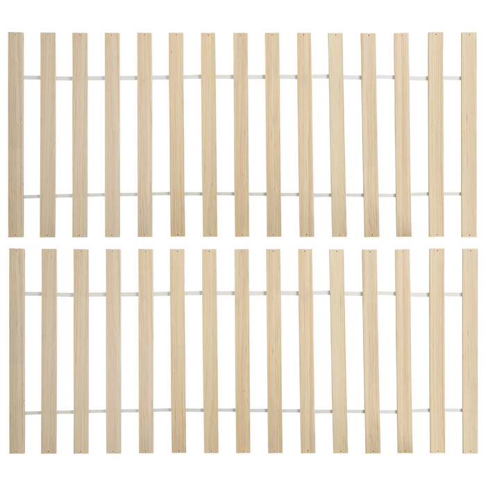 Beliani-CARNAC -Tweepersoonsbed-Lichtbruin-160 x 200 cm-Rubberhout