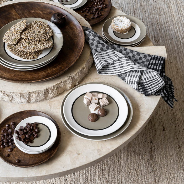 vtwonen Circles Bord Ø 25,5 cm - Mirre Sand