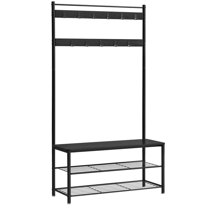 ACAZA Garderoberek Zwart