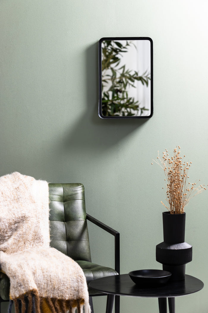 Light & Living Light&living Vaas deco Ø17x30 cm BENZO mat zwart