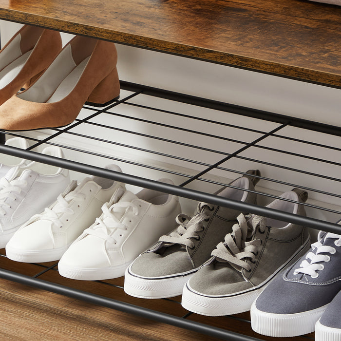 ACAZA Garderoberek Vintage bruin