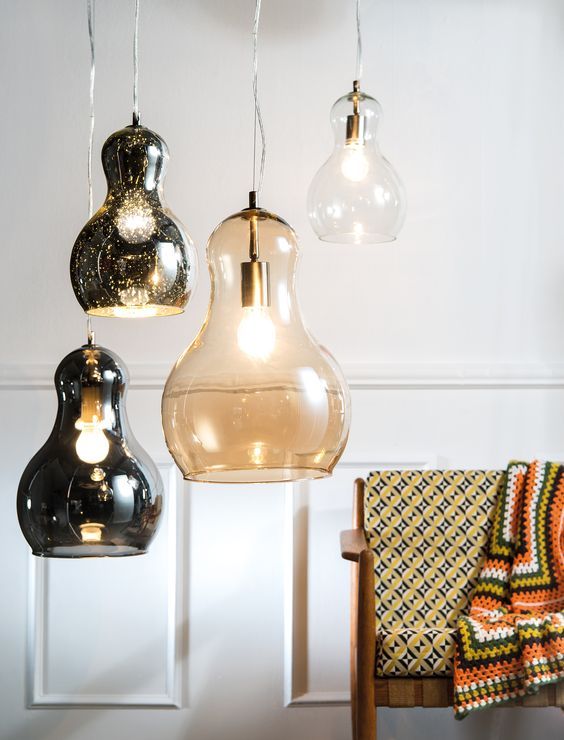 Home sweet home Bello big Hanglamp 30 cm – Amber