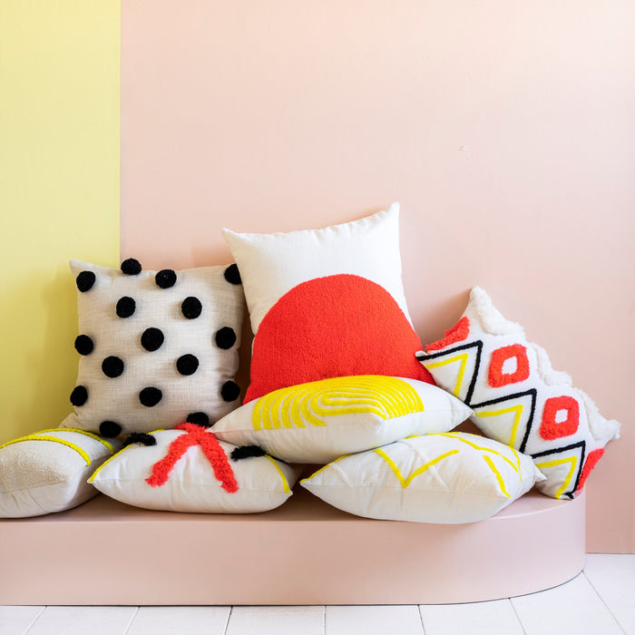 vtwonen Sierkussen Fluo - L 50 x B 30 cm