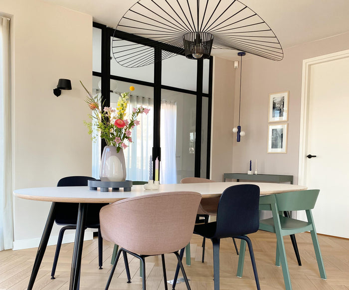 Tonone Bolt Sidefit Mini wandlamp met stekker Smokey Black