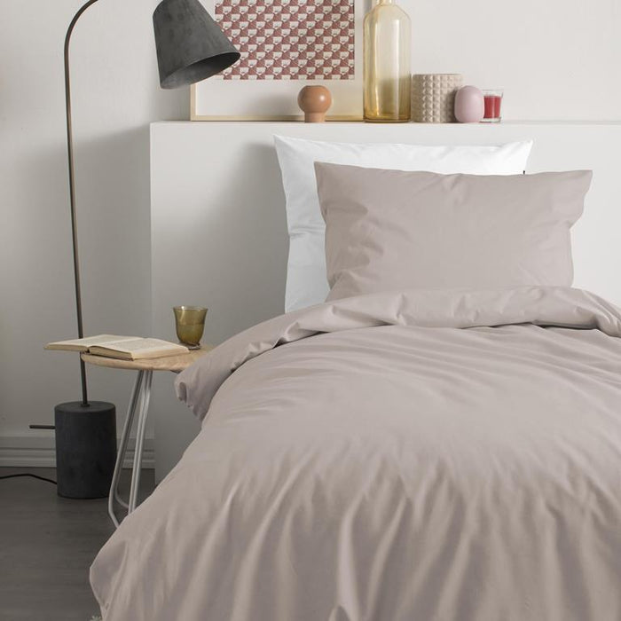 Cinderella Flanel Dekbedovertrek 140 x 200|220 cm - Taupe