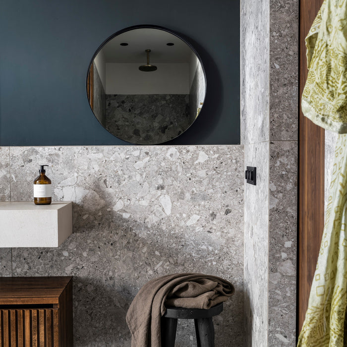 vtwonen Spiegel Ø 60 cm - Zwart