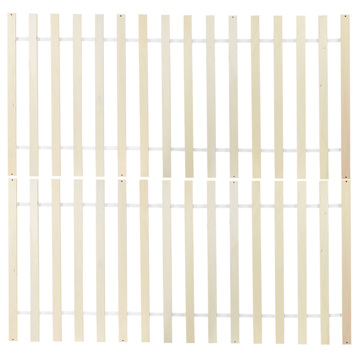 Beliani-CARNAC -Tweepersoonsbed-Donker hout-180 x 200 cm-Rubberhout