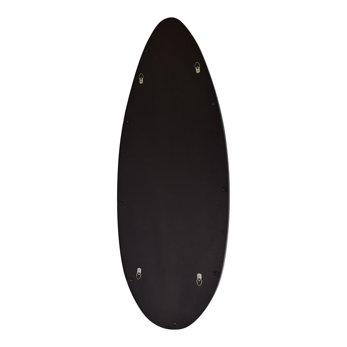 Fragix Nomad wandspiegel - Organisch - Zwart metaal - 120x45
