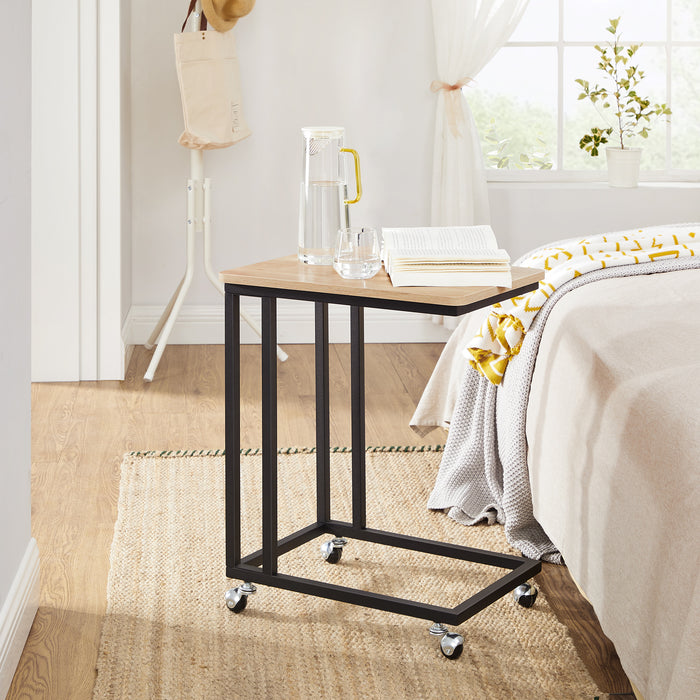 ACAZA Bijzettafel Lichte eik