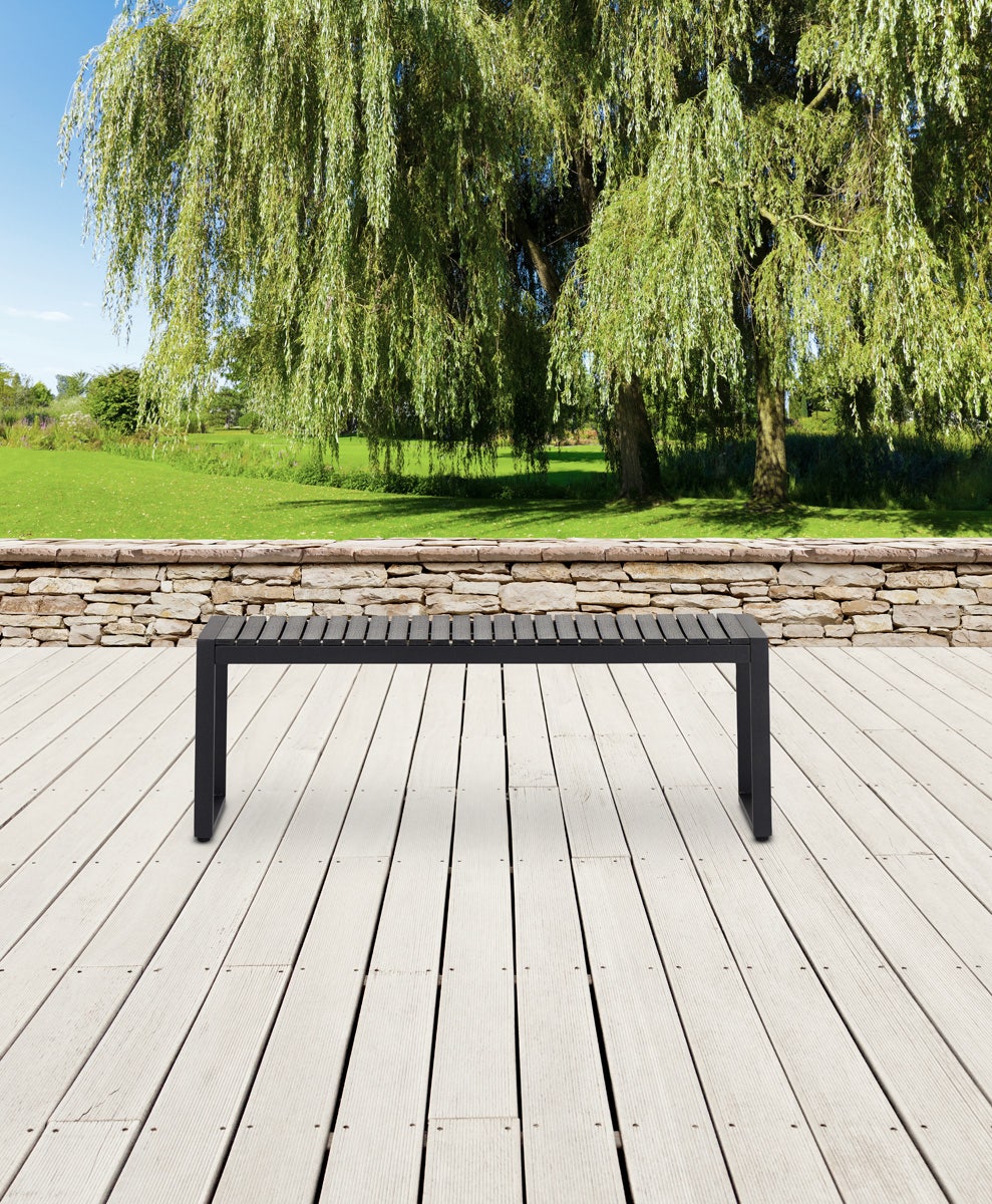 Lisomme Job tuinbank zwart - 120 x 43 cm