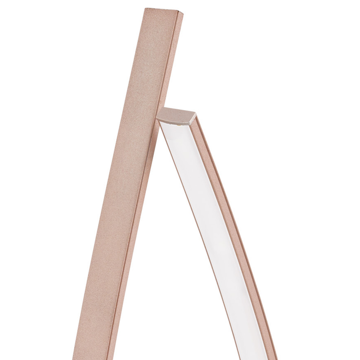 EGLO Palozza Tafellamp - LED - 38 cm - Rozegoud|Wit