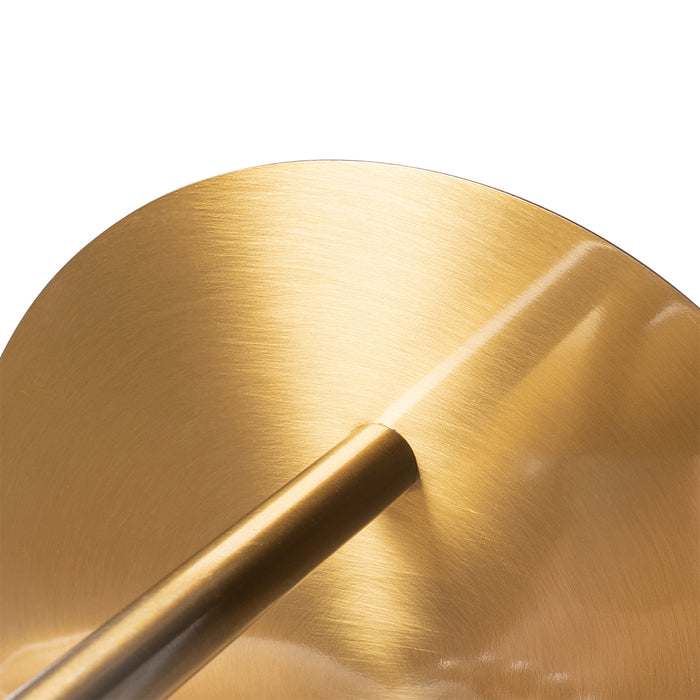 QAZQA Art Deco wandlamp goud en opaal glas - Flore