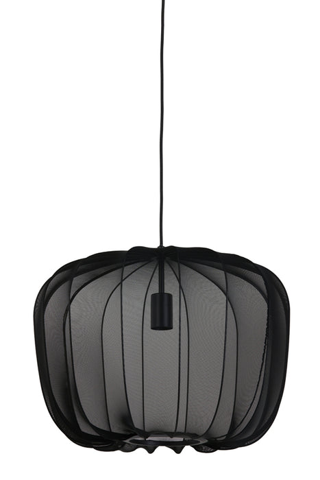 Light & Living Plumeria Hanglamp - S - H 37.5 x Ø 50 cm - Zwart