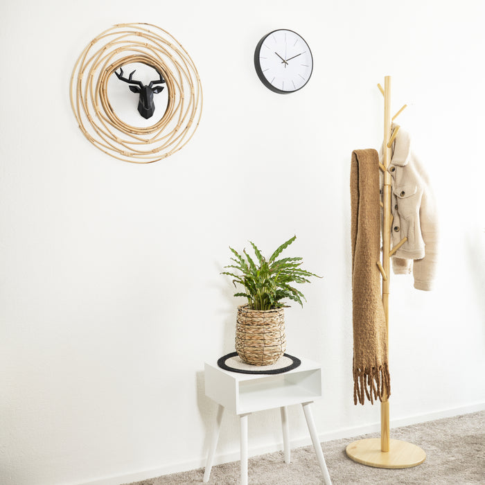 QUVIO Staande kapstok hout - licht bruin