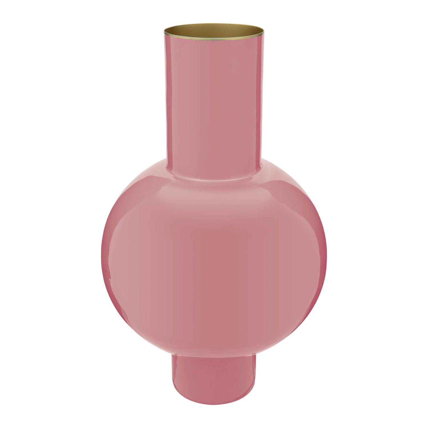 Pip Studio Metal Vaas H 40 cm - Roze